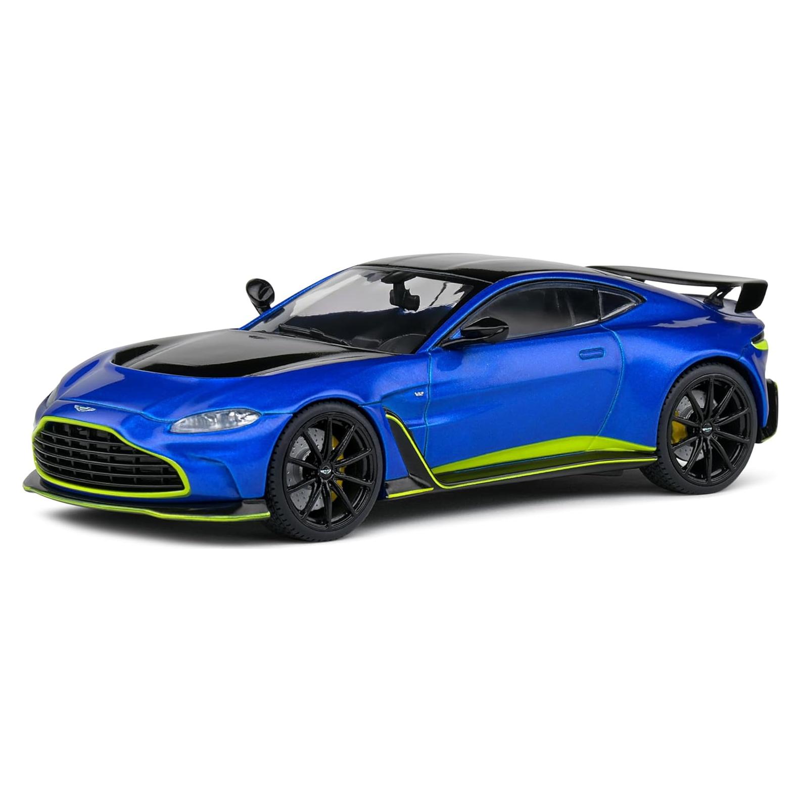 Coche Miniatura Coleccionable Solido Aston Martin V12 Azul 2023
