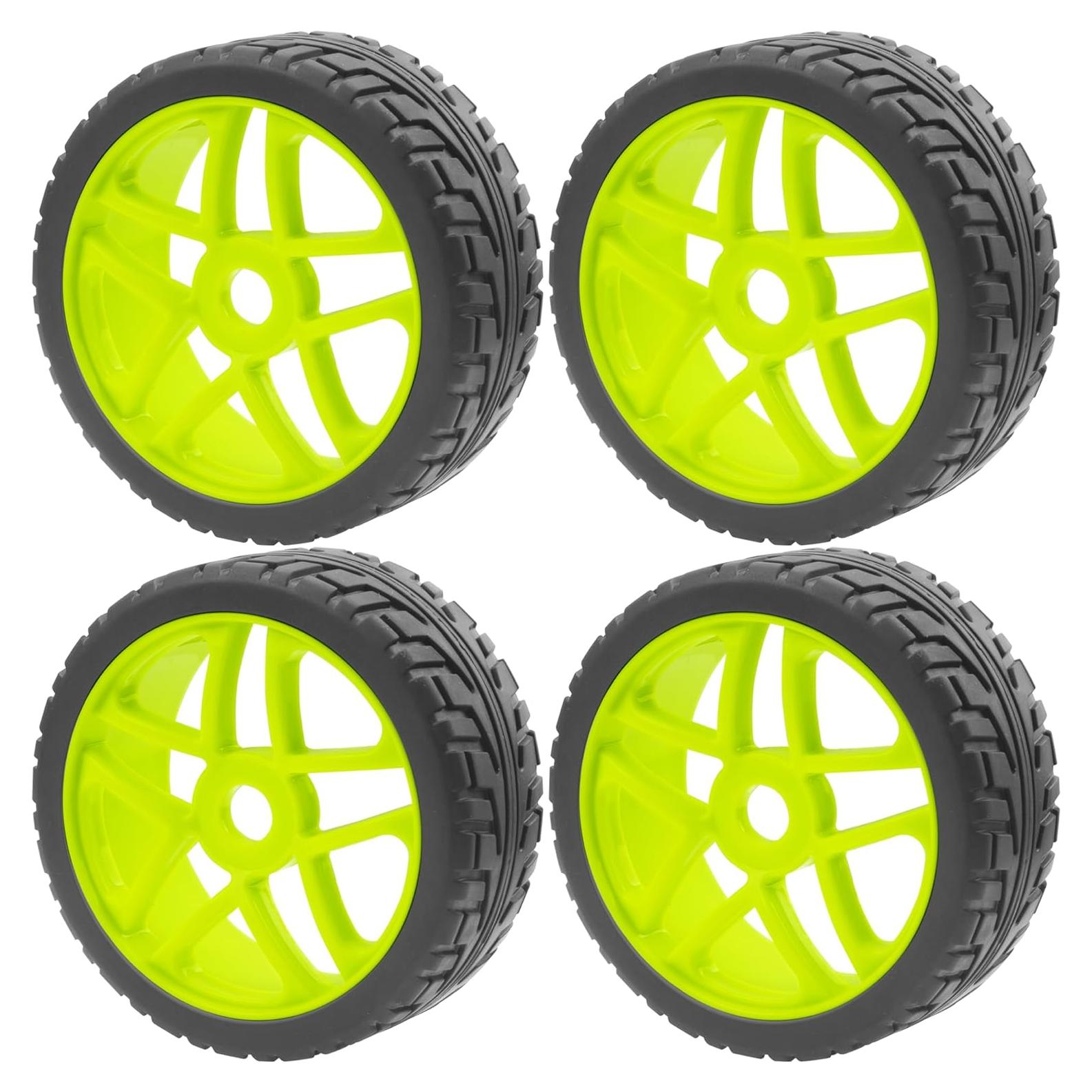 Neumáticos de Goma 104mm ShareGoo para Buggy RC 1/8 Verde