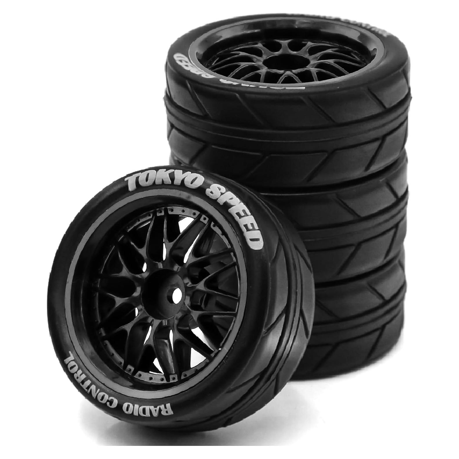 Neumáticos RC On Road 1:10 Chanmoo 65mm 4 Piezas Drift