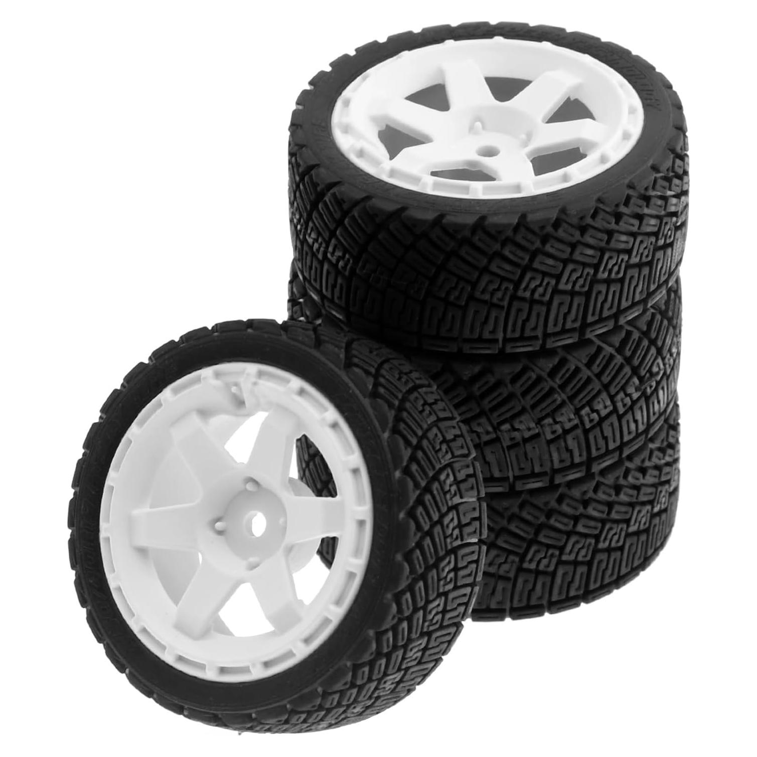 Neumáticos de Rally 1:10 Chanmoo 67mm 4Pcs 12mm Hex RC