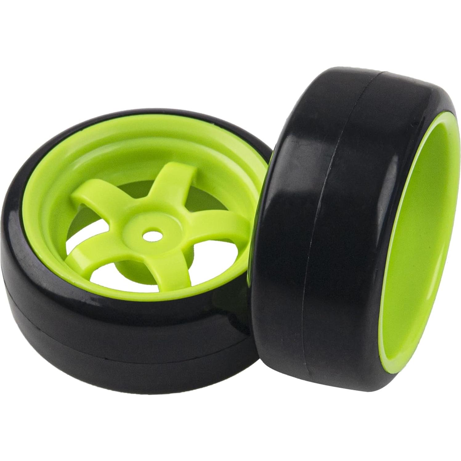 Ruedas de Plástico Duro 5 Rayos para Coche RC 1/10 HIRCQOO