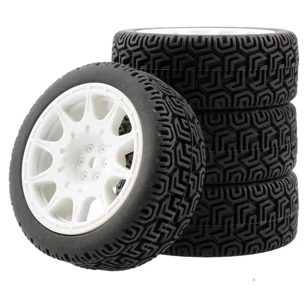 Neumáticos Runflat 1:10 JIHAIYEMENGZHEN 68mm Off-road