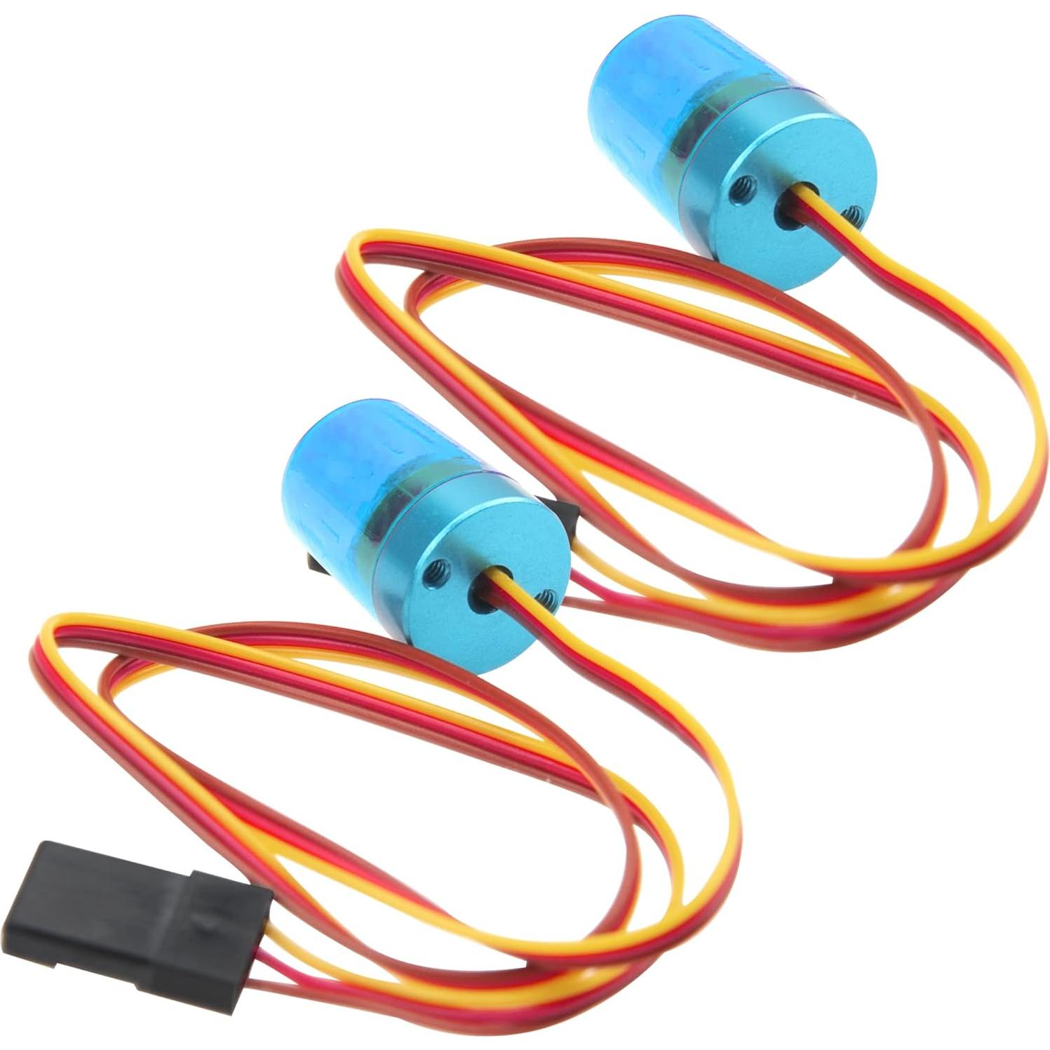 Luz de Alarma LED Rotativa Vgoohobby para Coche RC 2 Pcs