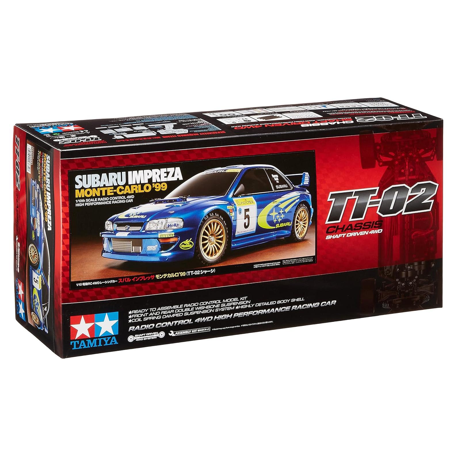Coche RC Tamiya Subaru Impreza MC 99 TT-02 1:10