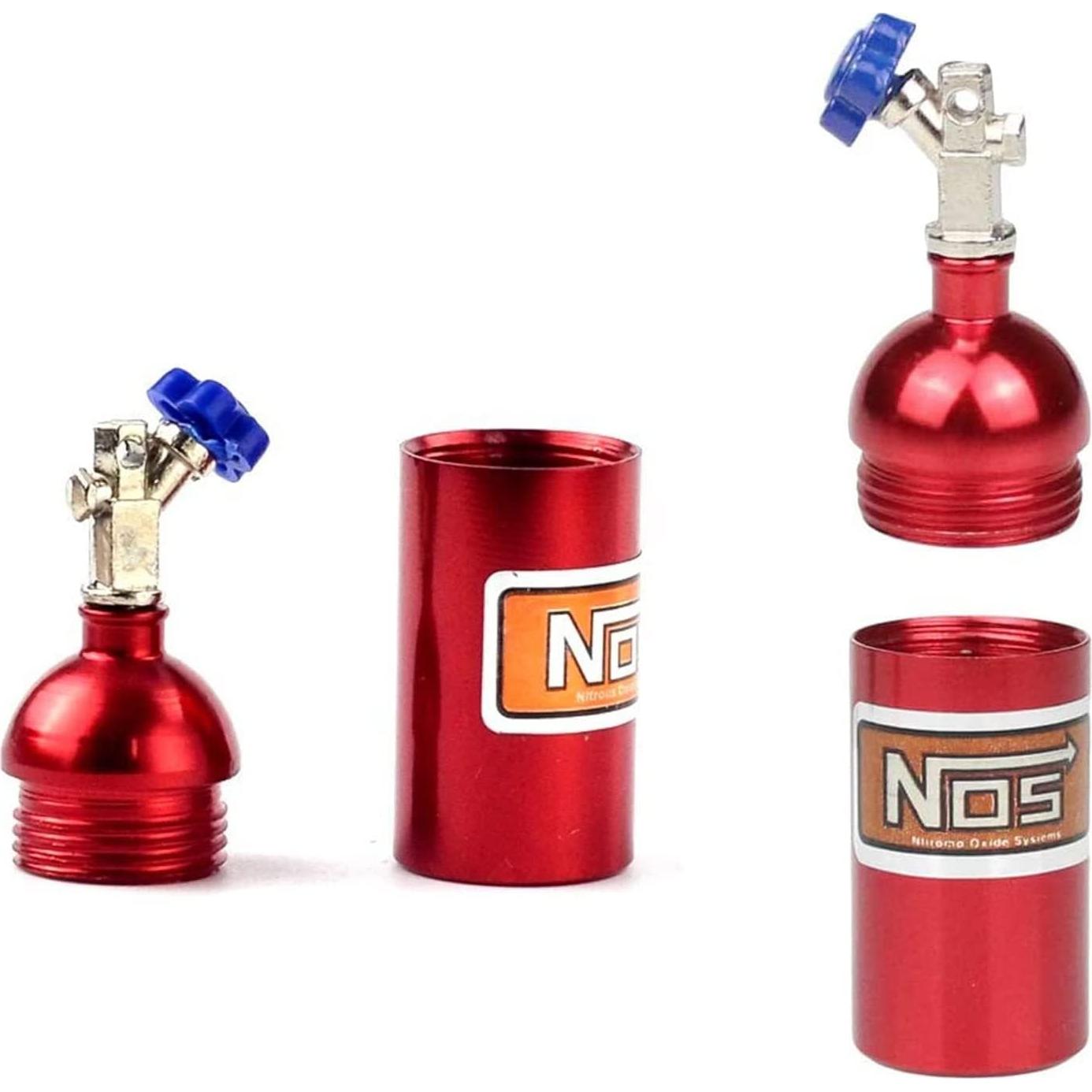 2 Pack Botellas de Nitrógeno Decorativas para Crawler RC 1/10