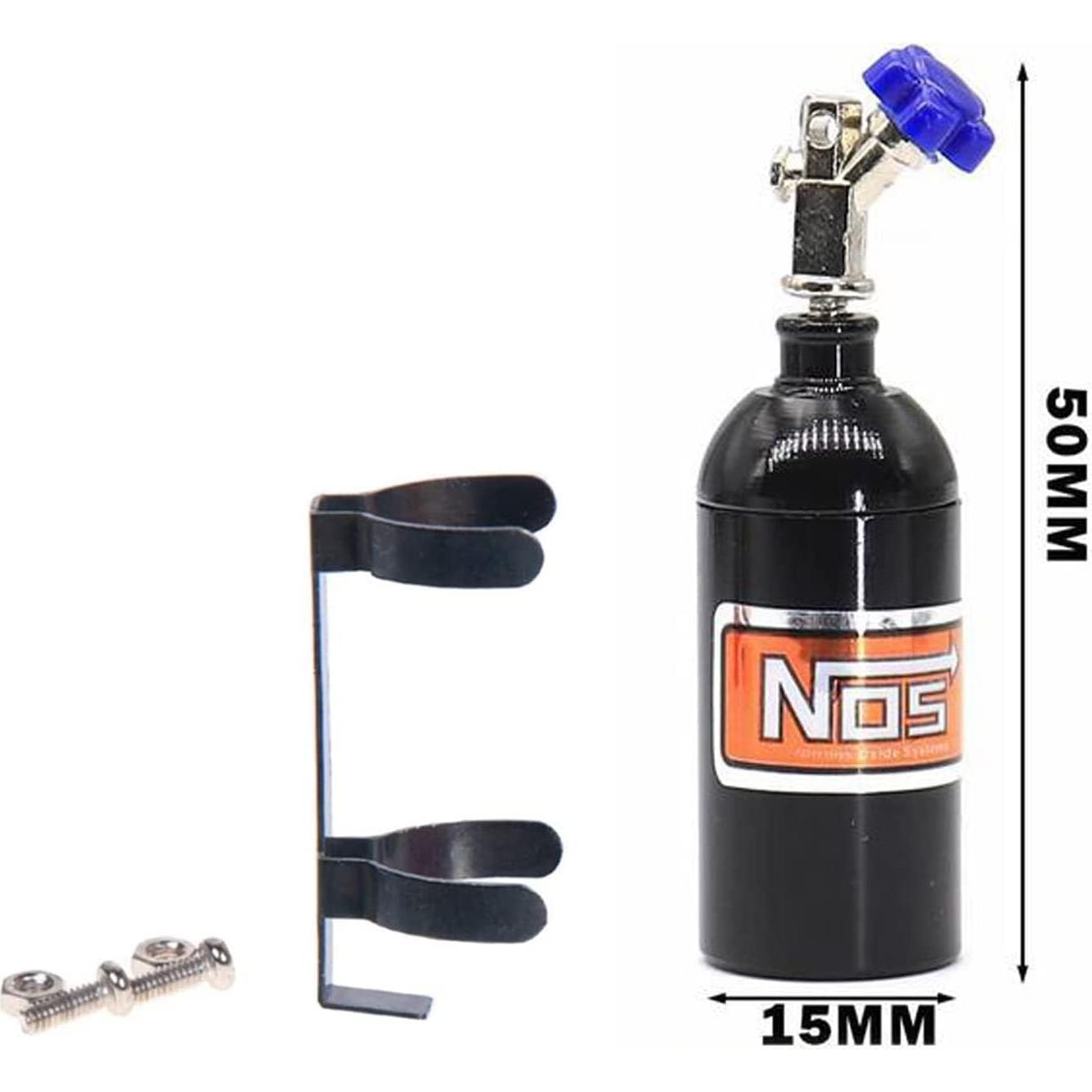 2 Pack Botellas de Nitrógeno Decorativas para Crawler RC 1/10