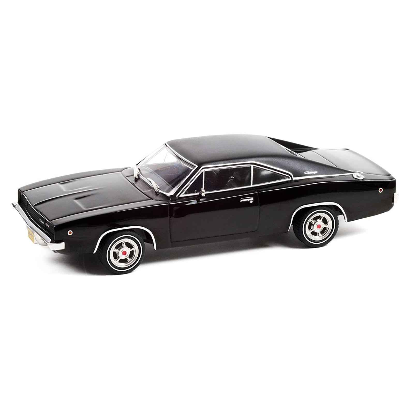 Coche Diecast 1968 Charger R/T Negro Greenlight 1/43