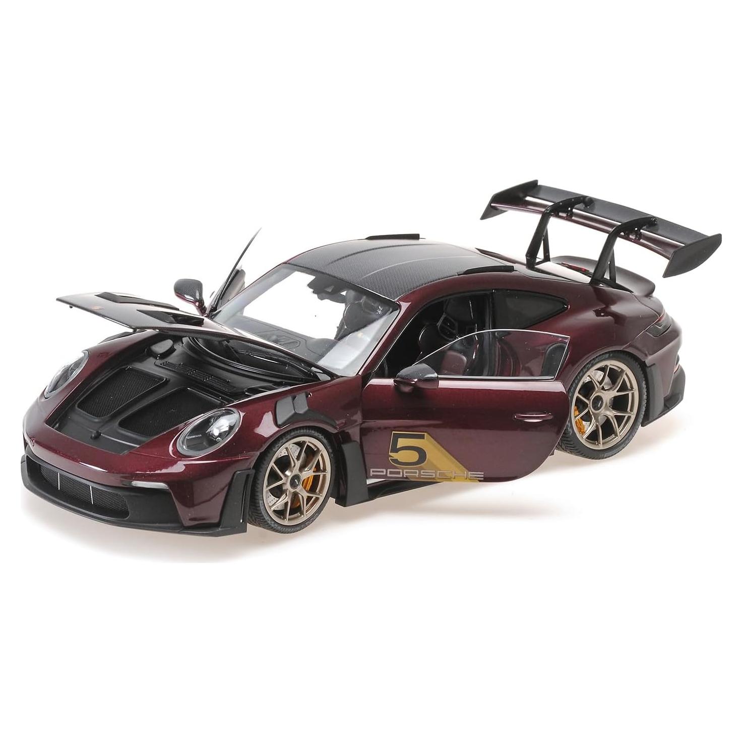Minichamps 911 GT3 RS #5 Púrpura 1/18 Edición Limitada