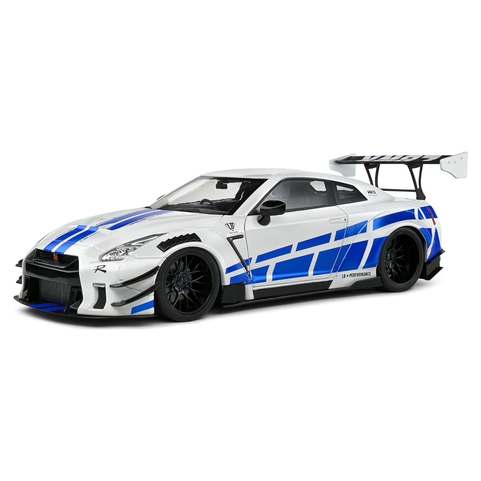 Modelo de coche 1:18 Solido Nissan GT-R R35 Paul Tribute 2024