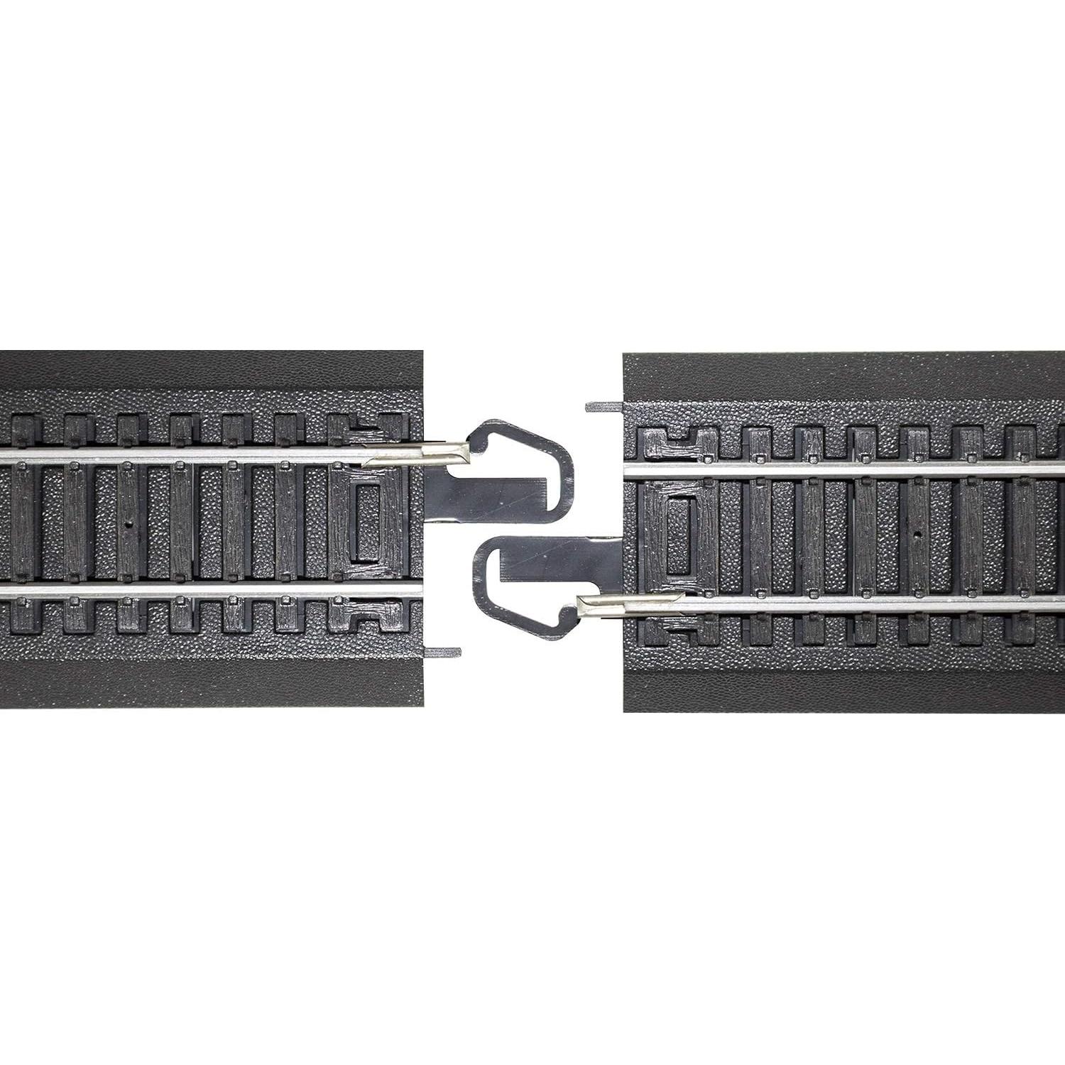 Pista Rectangular E-Z Track Bachmann 50 pcs Riel Acero Escala HO