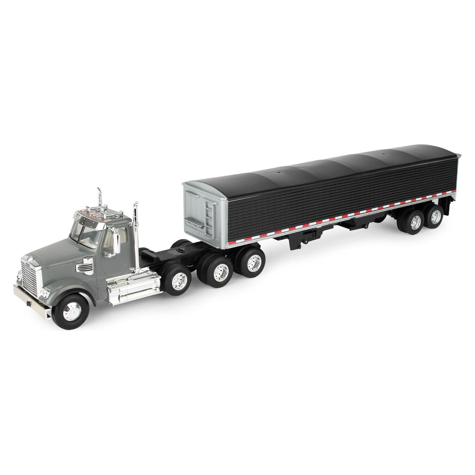 Camión de Juguete Freightliner 122SD con Remolque de Grano TOMY