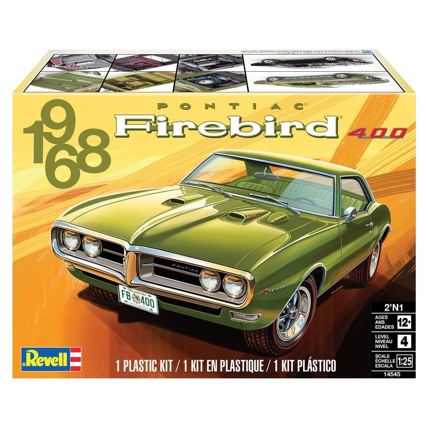 Revell 14545 Pontiac Firebird 1968 1:25 Kit de Modelismo
