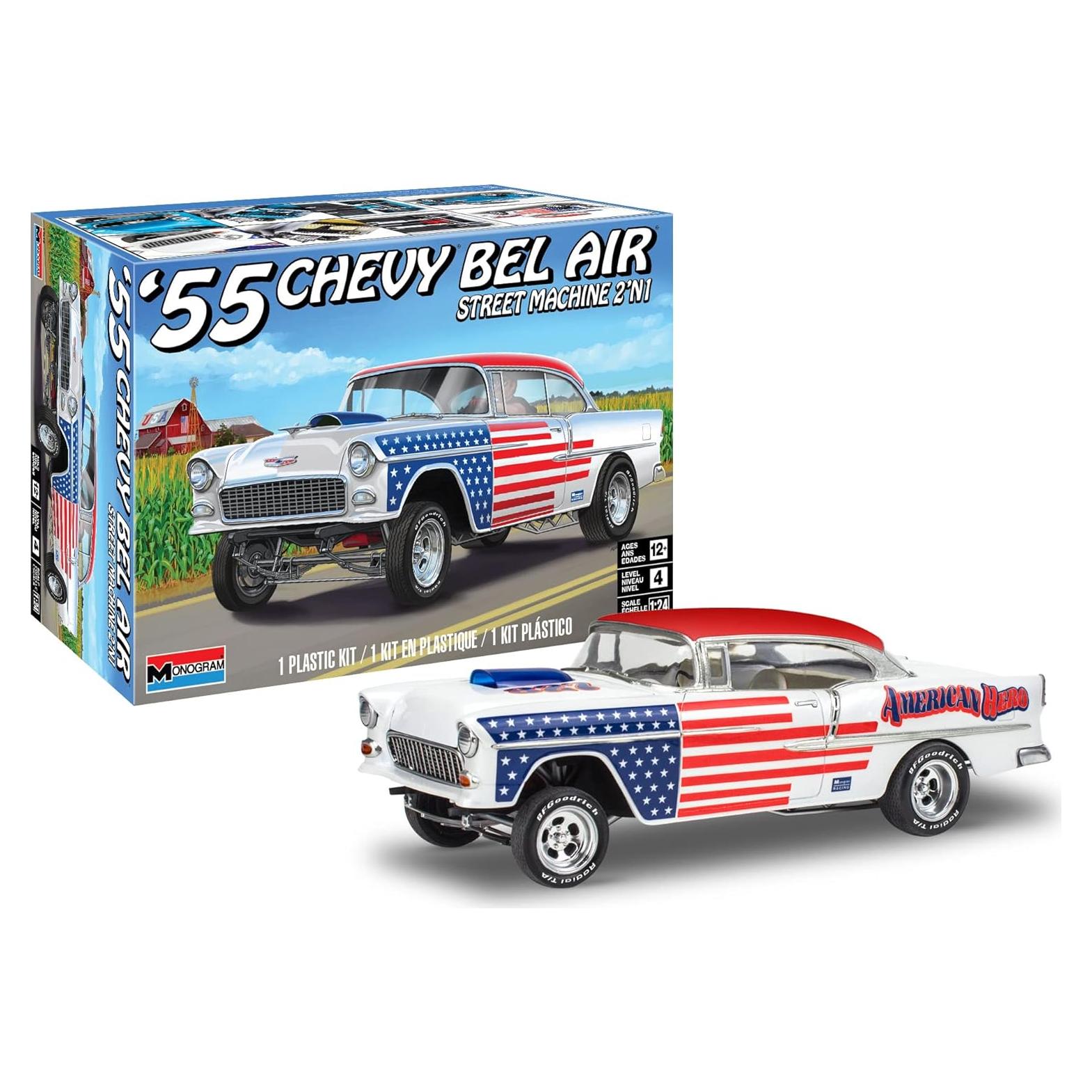 Revell 1955 Chevrolet Bel Air Street Machine 1:24 Kit de Modelo