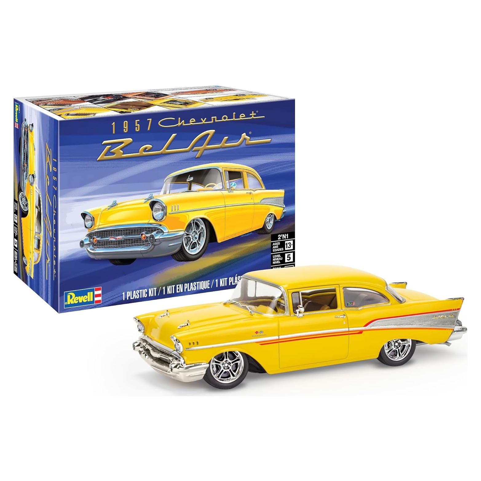 Kit de Modelo Revell 1957 Chevrolet Bel Air 1:25 Escala