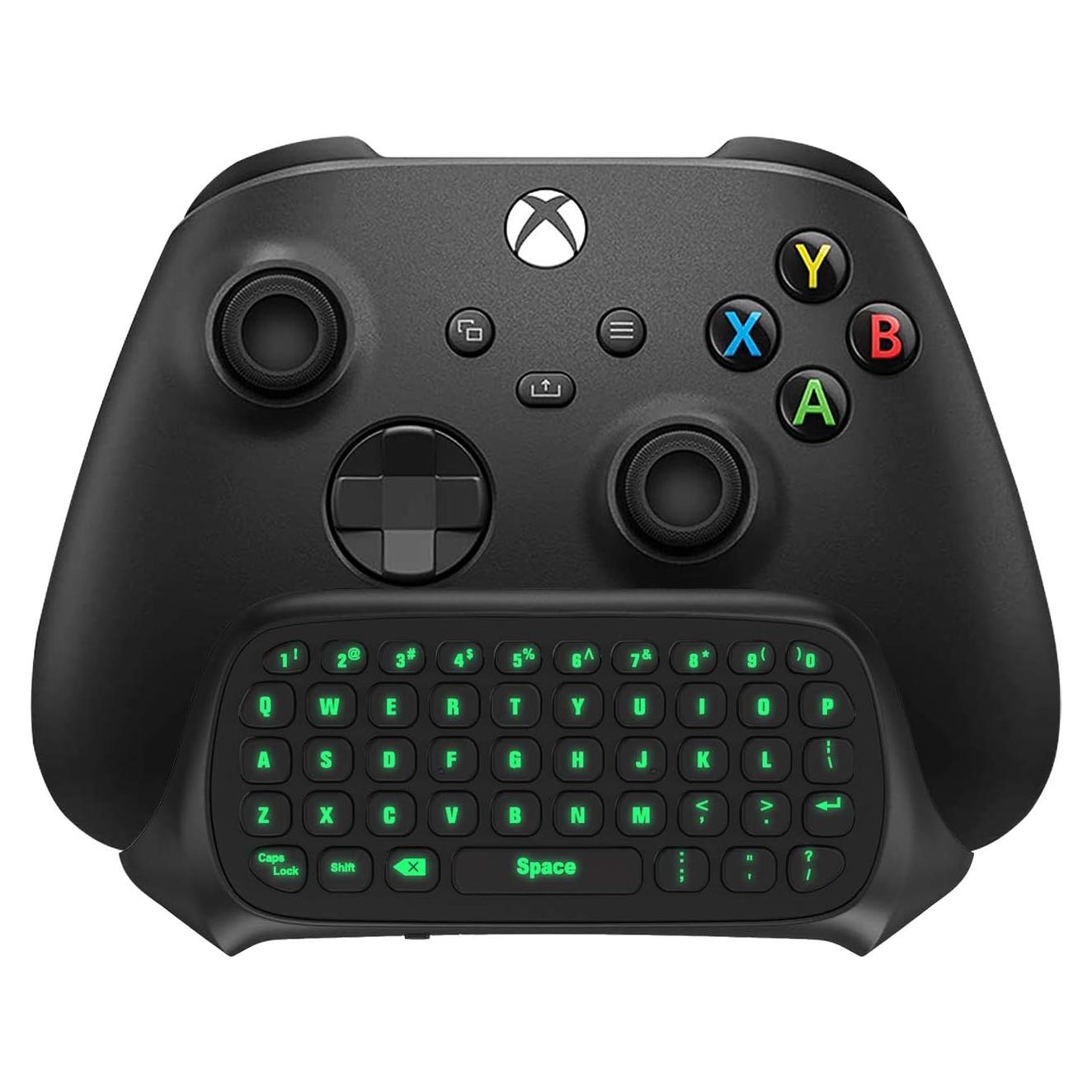 Teclado Retroiluminado Verde TiMOVO para Xbox One/S/X, Inalámbrico