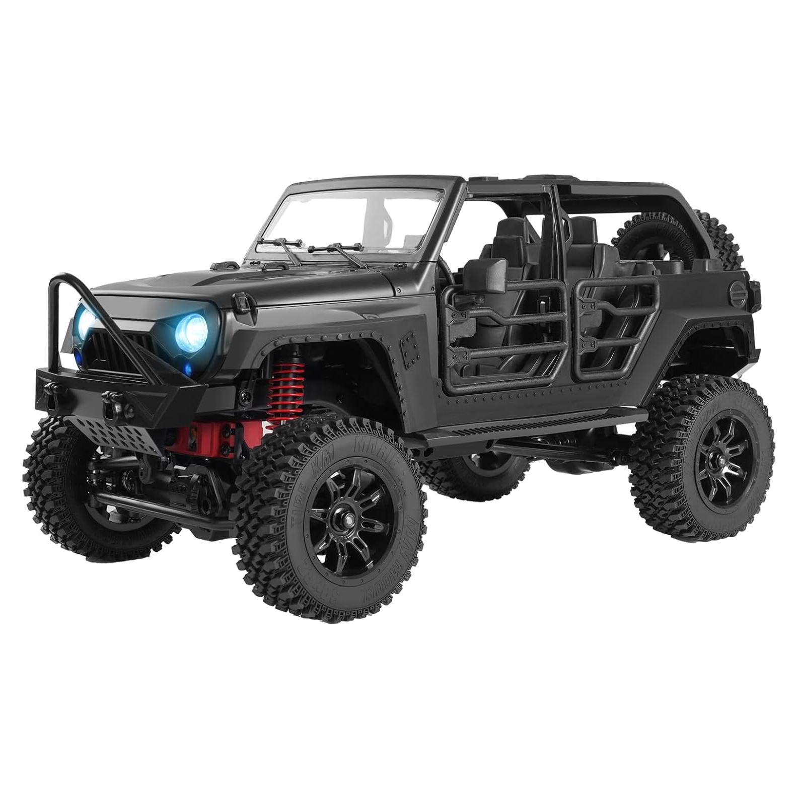 Camión Off-Road RC 1:12 Svertibo MN-128 4x4 Negro