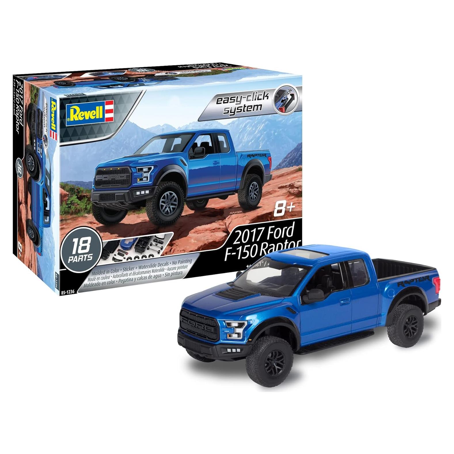 Kit de Montaje Camioneta Ford F-150 Raptor 2017 Revell 1/25
