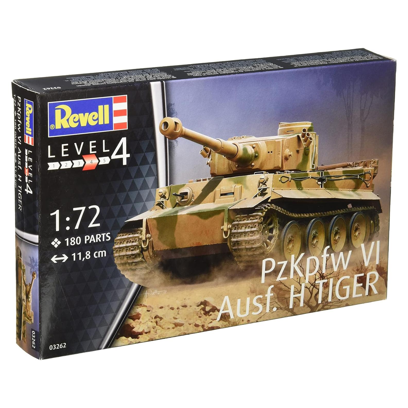 Kit de Modelo Revell Pzkpfw VI Tiger Tank 1:72
