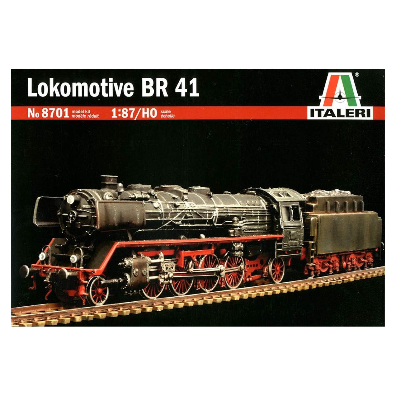Modelo Locomotora Italeri BR41 Escala 1:87 Detallada
