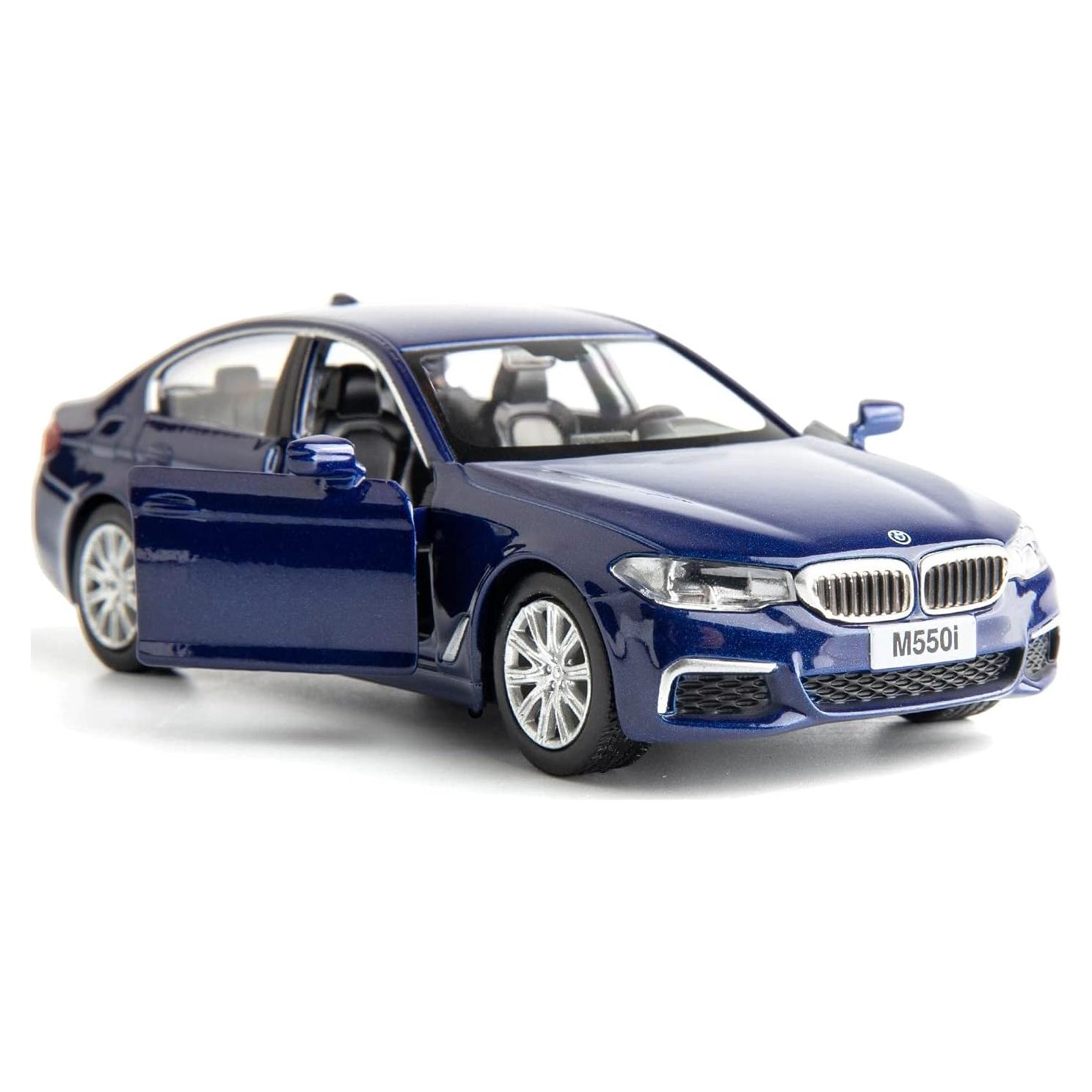 BMW M550i Coche de Juguete 1:36 Azul RMZ City