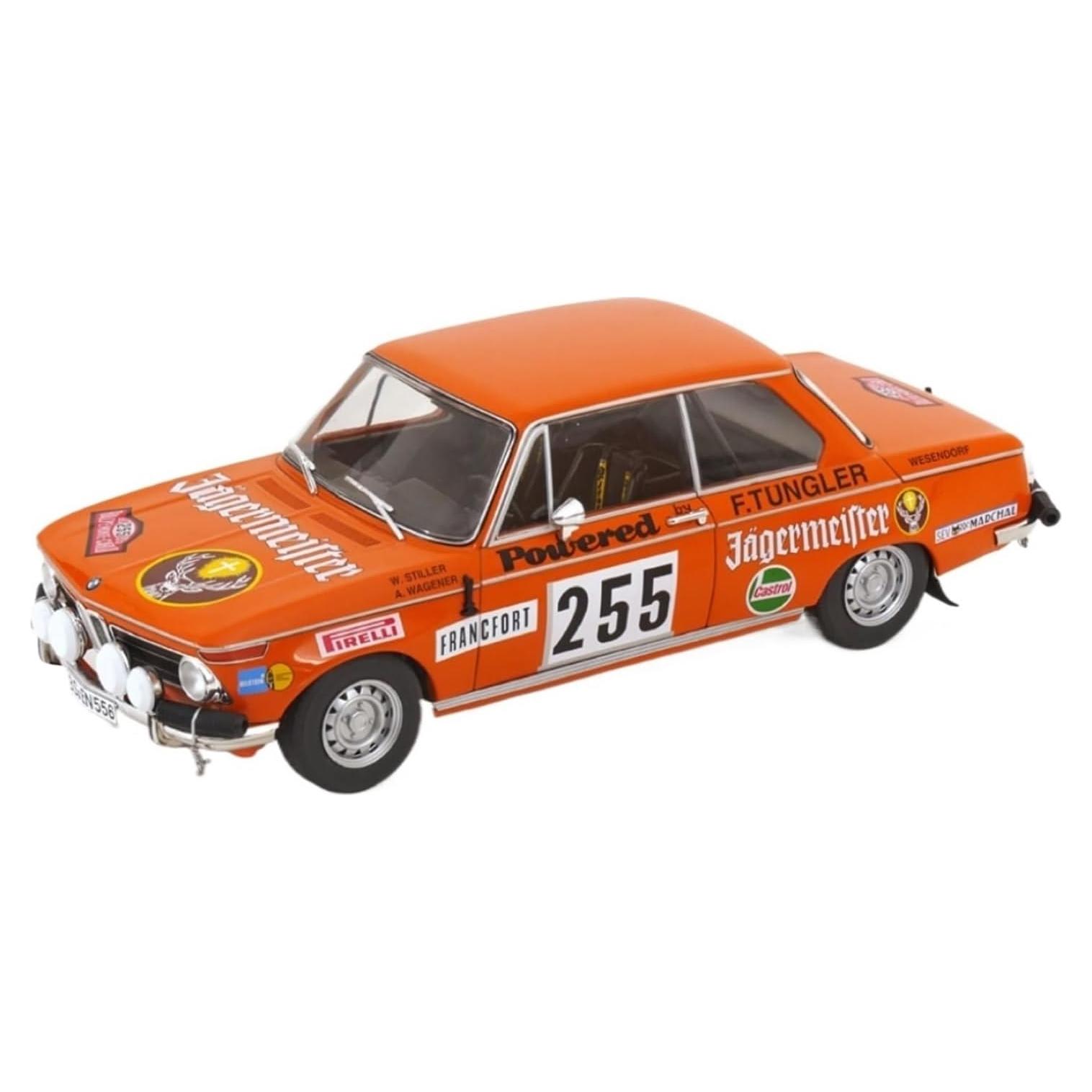 Modelo de Vehículo de Juguete BMW 2002 Monte Carlo 1973 1:18