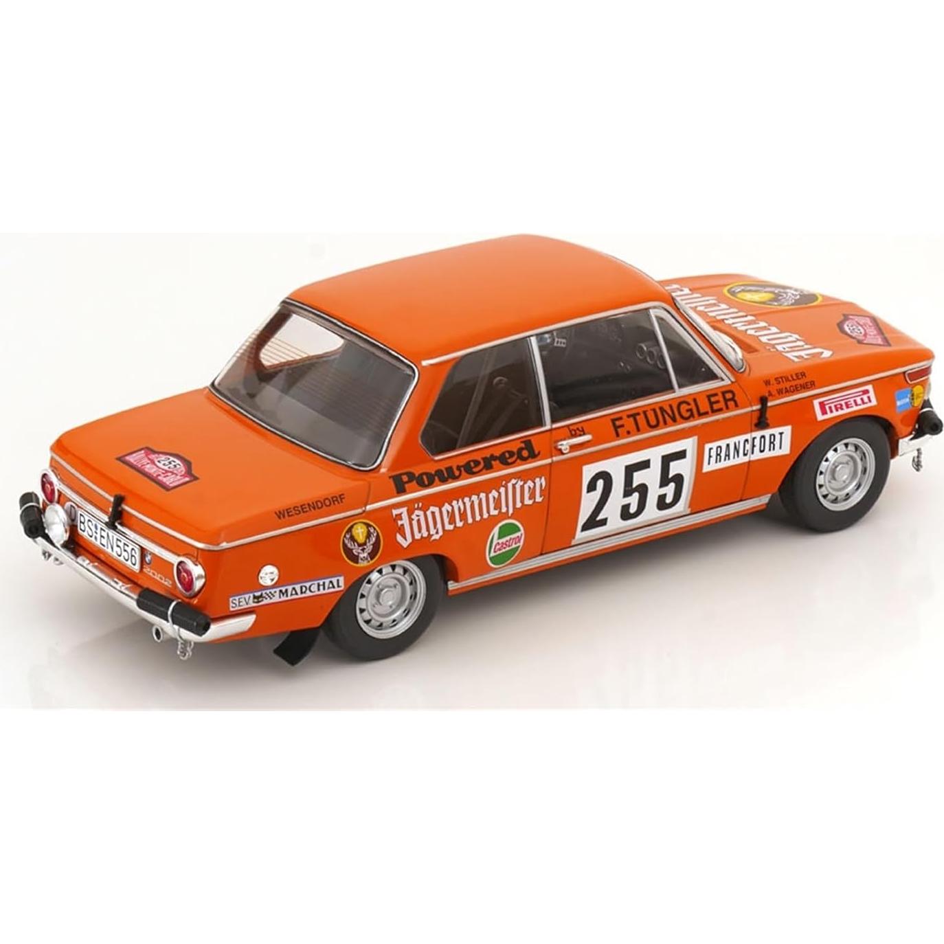 Modelo de Vehículo de Juguete BMW 2002 Monte Carlo 1973 1:18