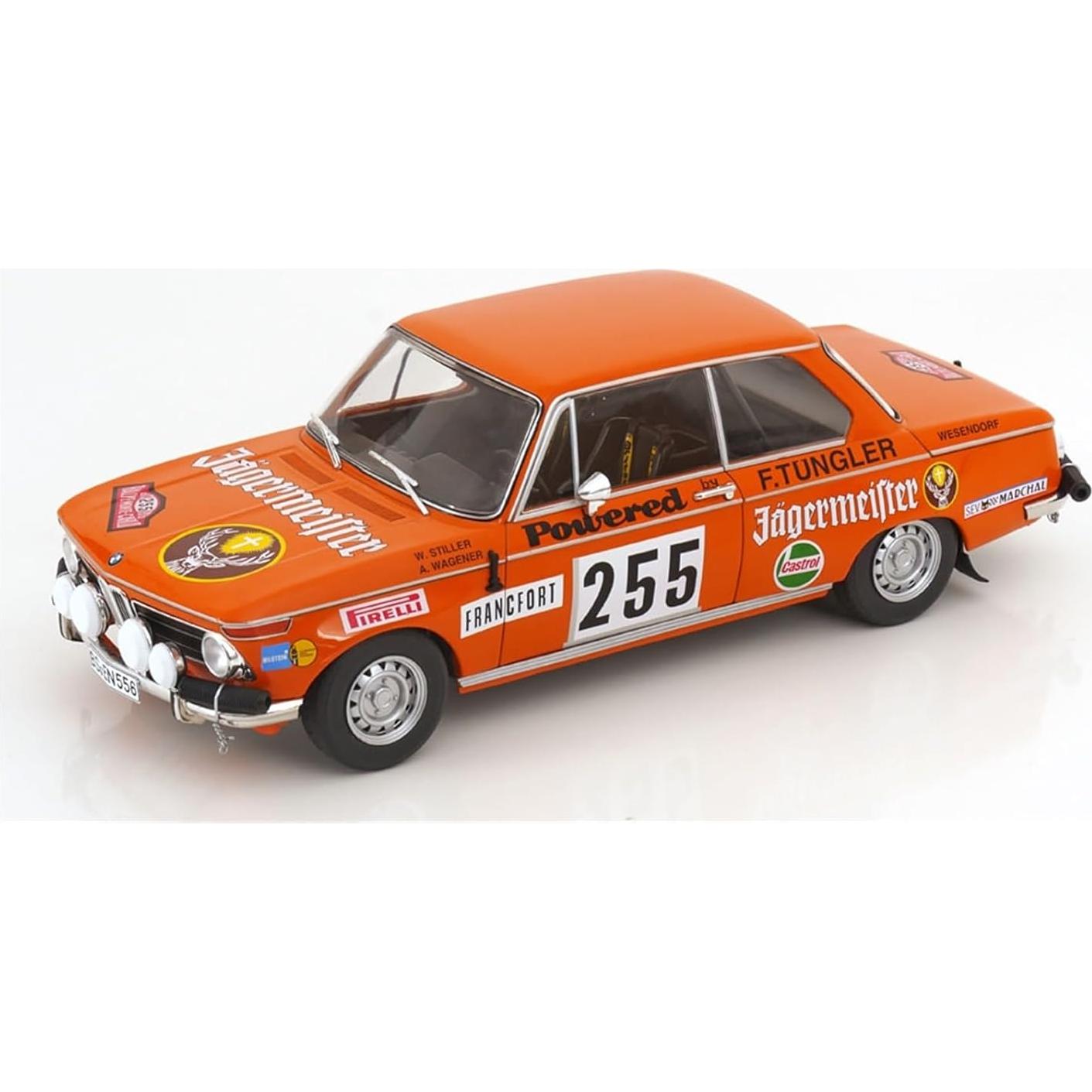 Modelo de Vehículo de Juguete BMW 2002 Monte Carlo 1973 1:18