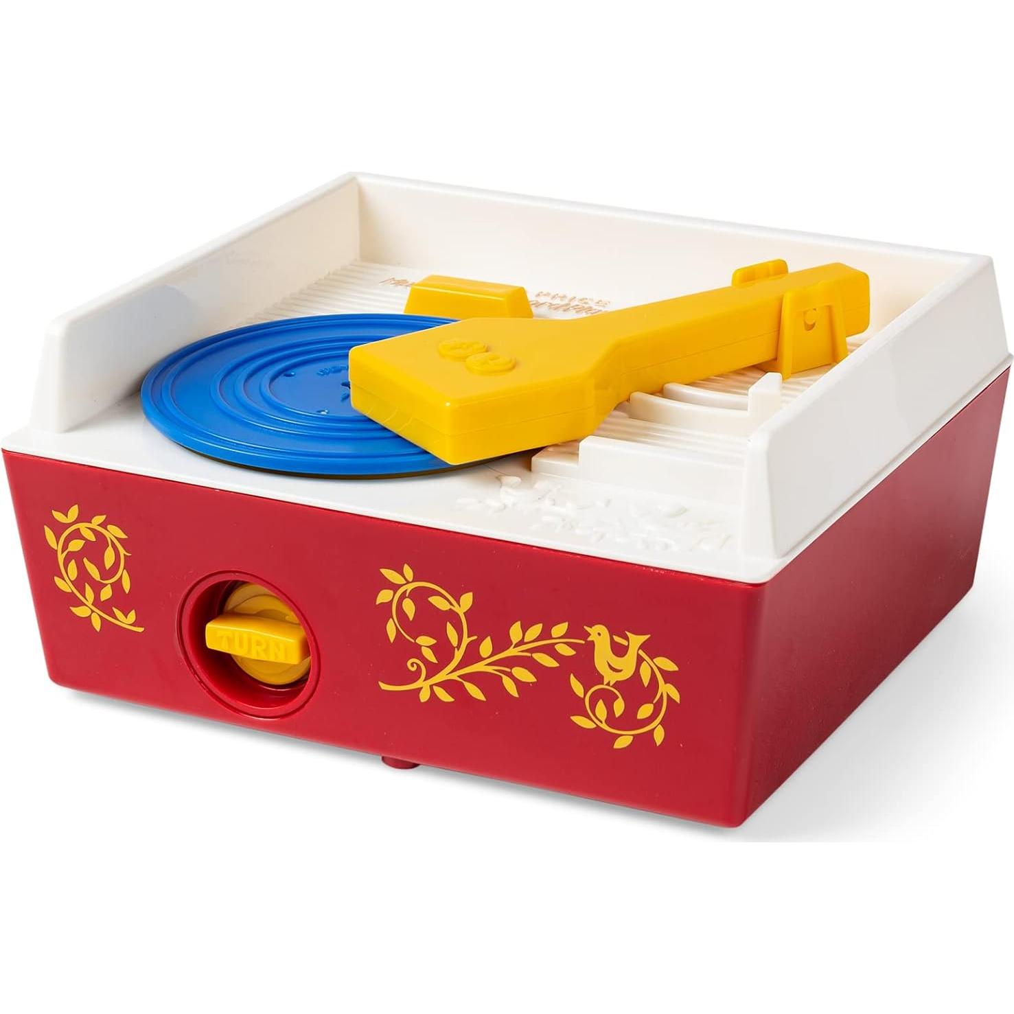 Tocadiscos Fisher Price Change-A-Record - Juguete Retro 18+ meses