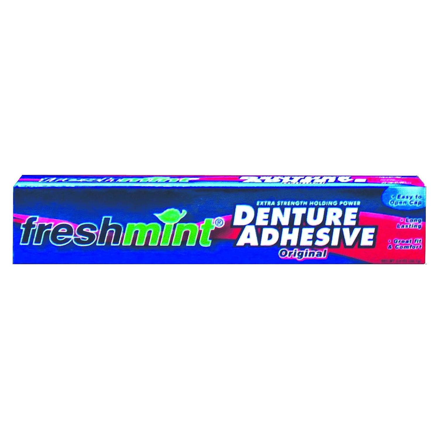 Adhesivo para Dentaduras Freshmint 56.7 g - Suministros DME