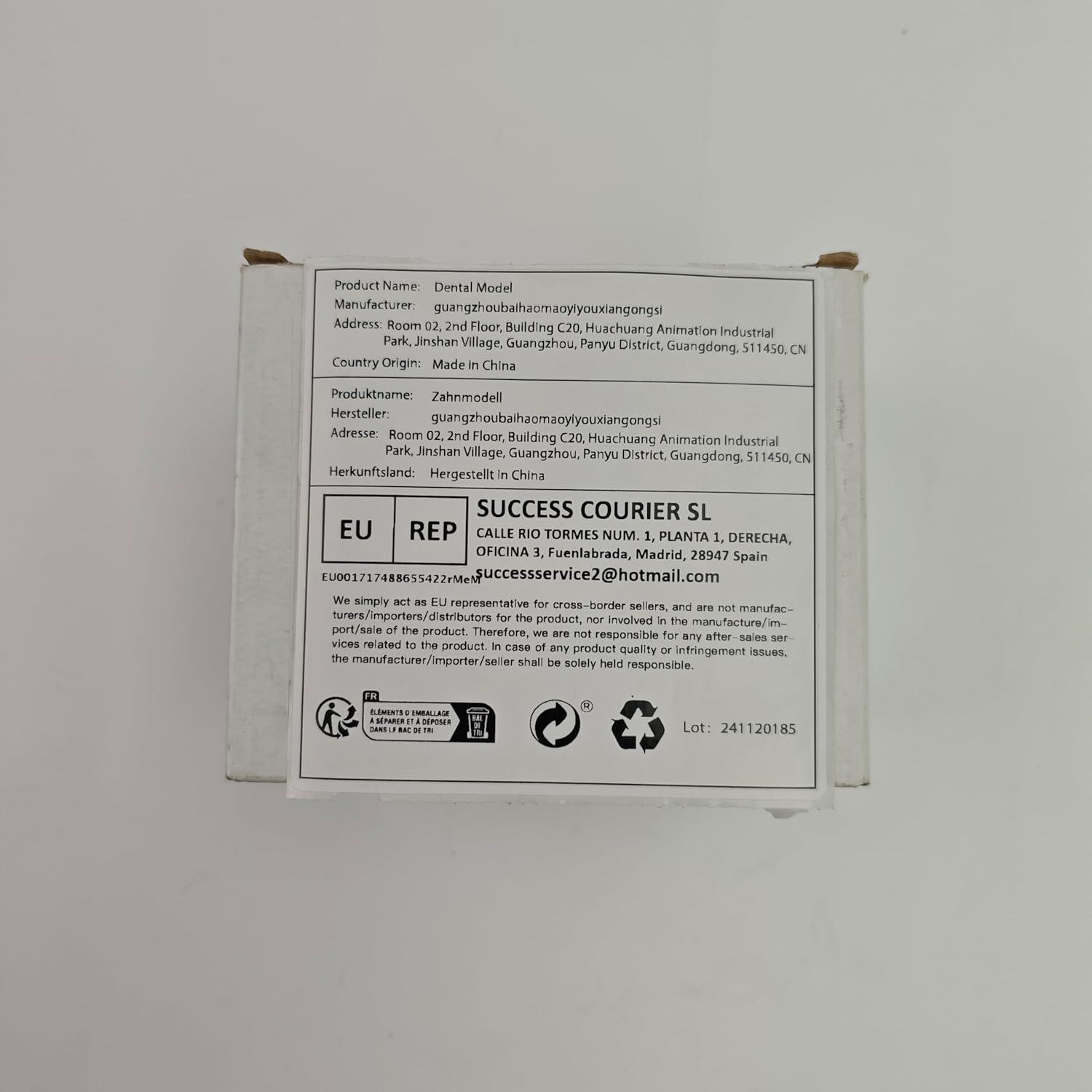 Modelo de Boca Ultrassist Blanco con Bisagra 6x para Niños