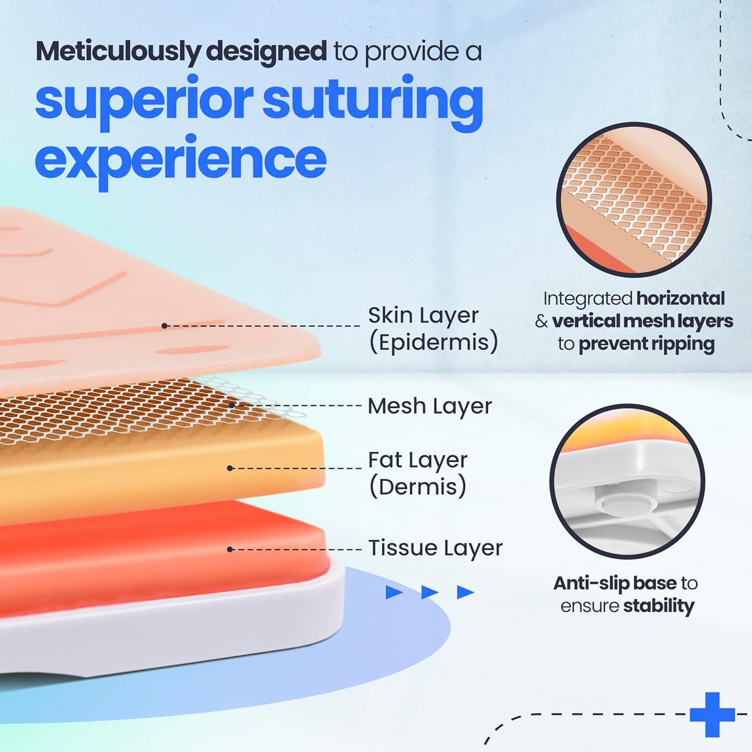 Kit de Práctica de Suturas A Plus Medics con Video HD