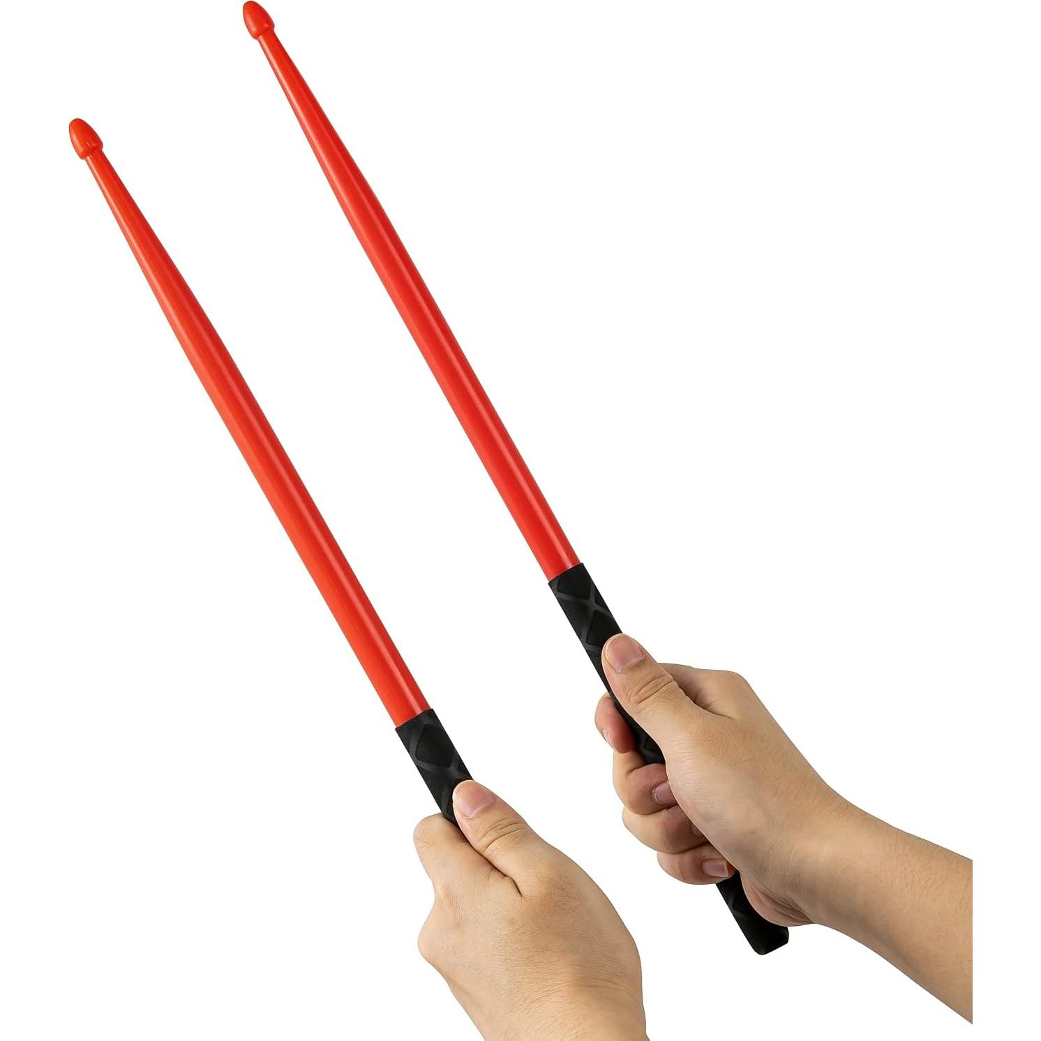 Baquetas de Nylon Tamaño 40.6cm 2 pares Antideslizantes