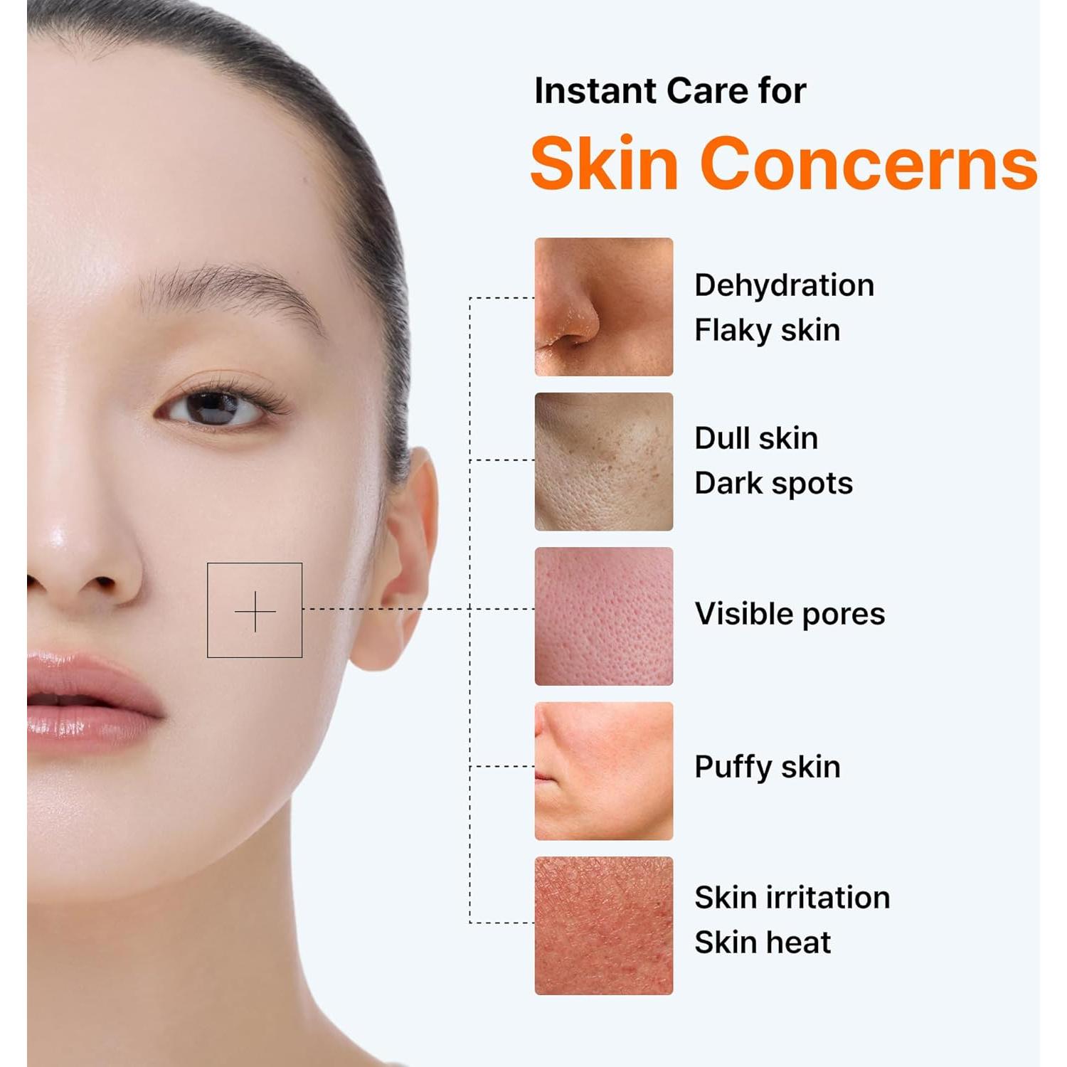 Almohadillas Tónicas DearKlairs Vitamina 80 unidades 10 en 1