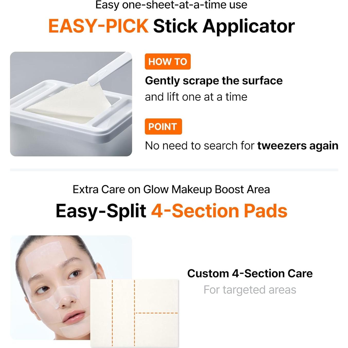 Almohadillas Tónicas DearKlairs Vitamina 80 unidades 10 en 1