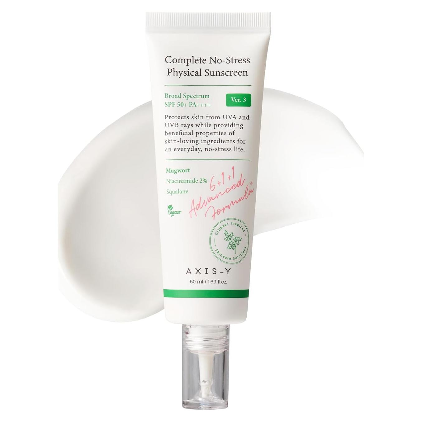 AXIS-Y Protector Solar Mineral SPF 50 50ml - Cuidado Vegano