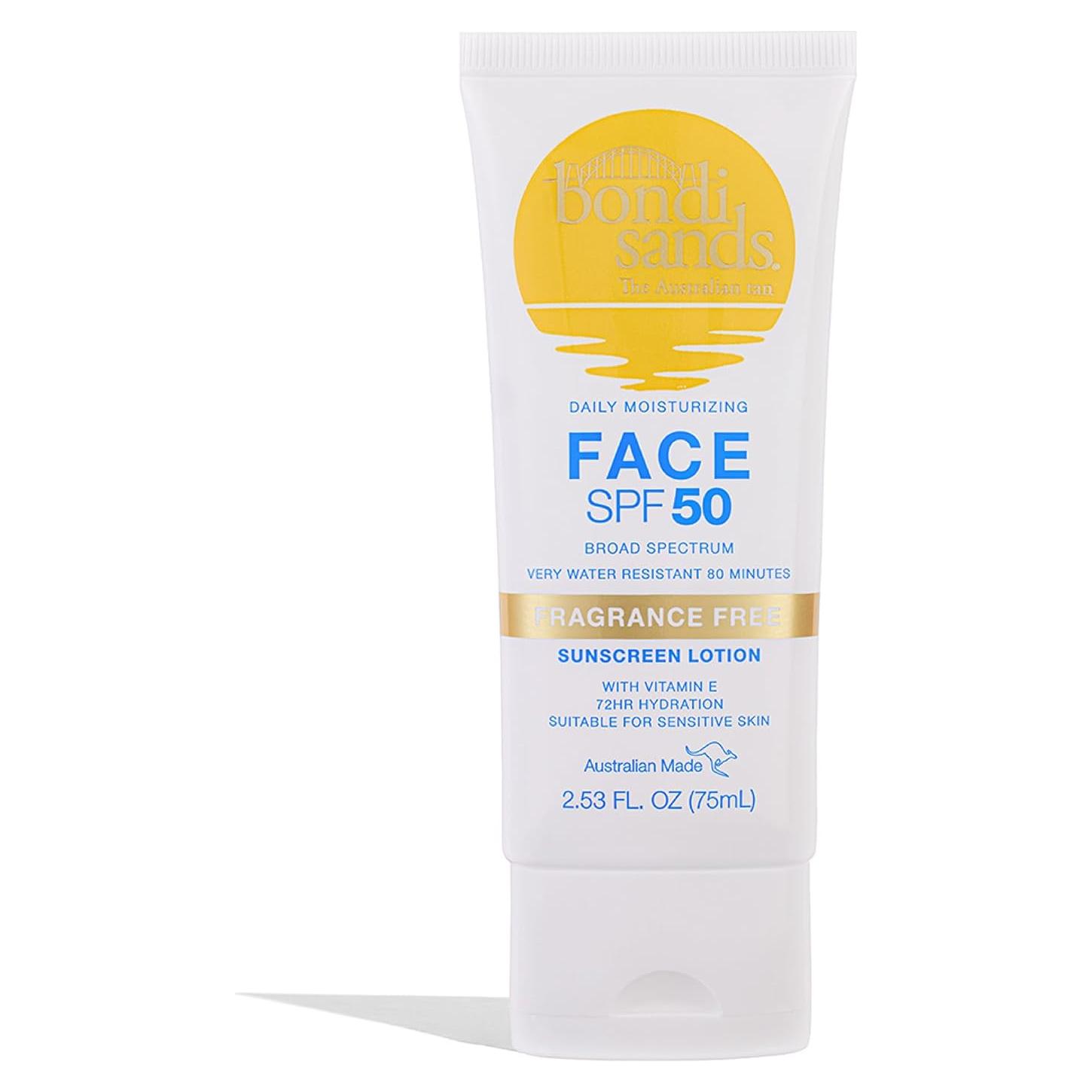 Loción Facial Solar Diaria Bondi Sands SPF 50 - 75 mL