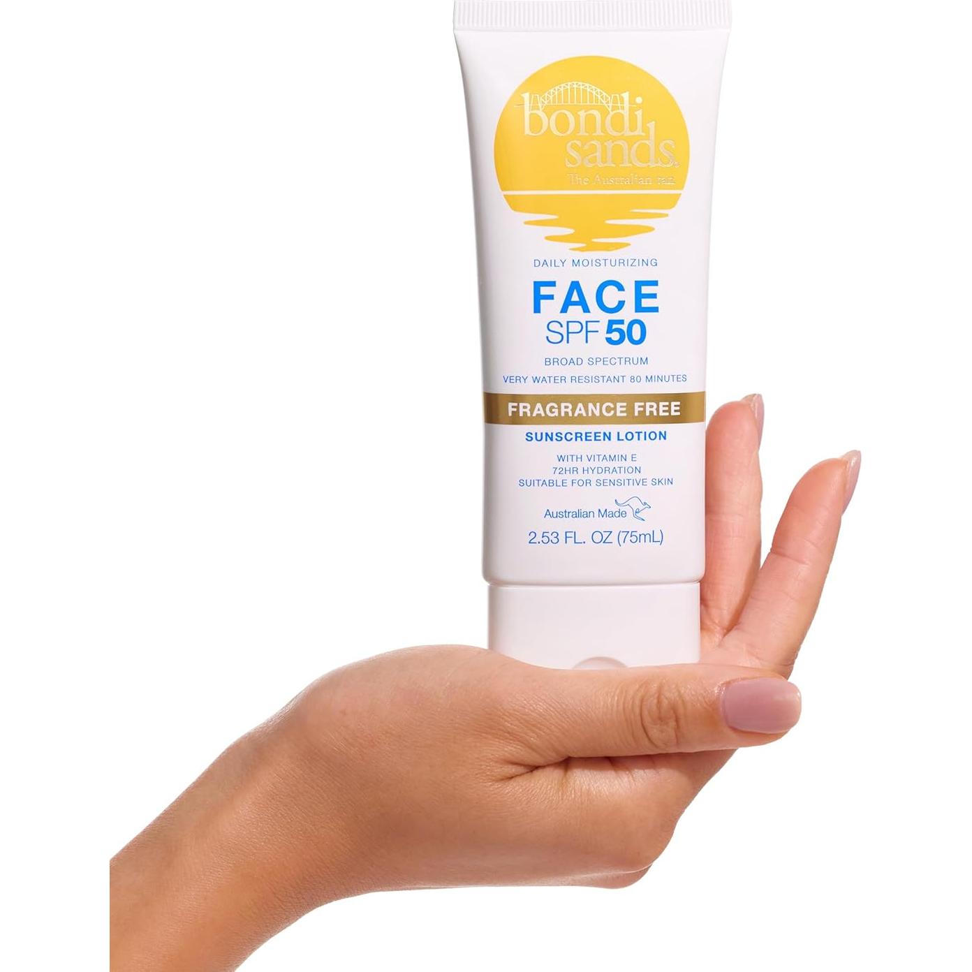 Loción Facial Solar Diaria Bondi Sands SPF 50 - 75 mL