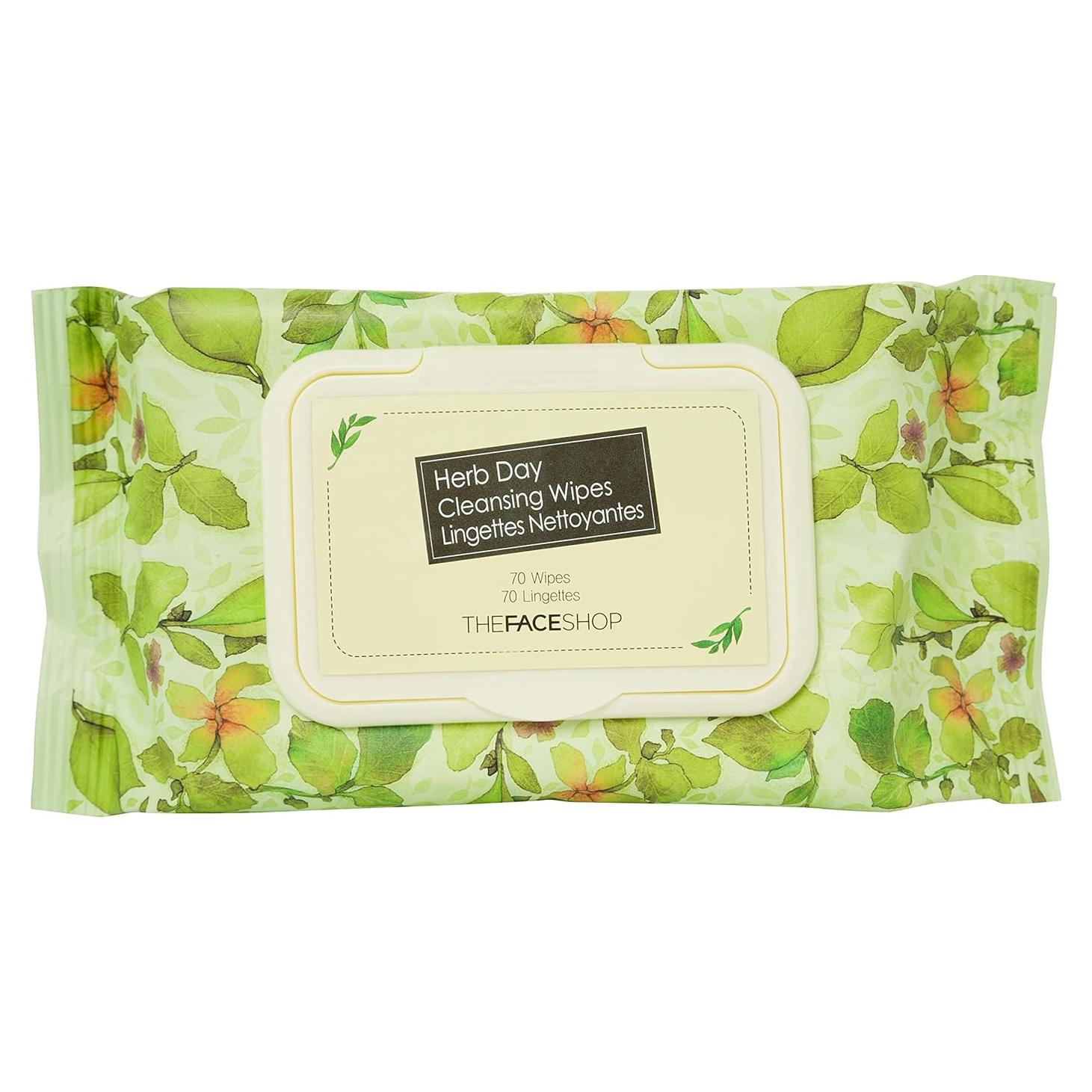 Toallitas Desmaquillantes The Face Shop 70 Hojas Hidratantes