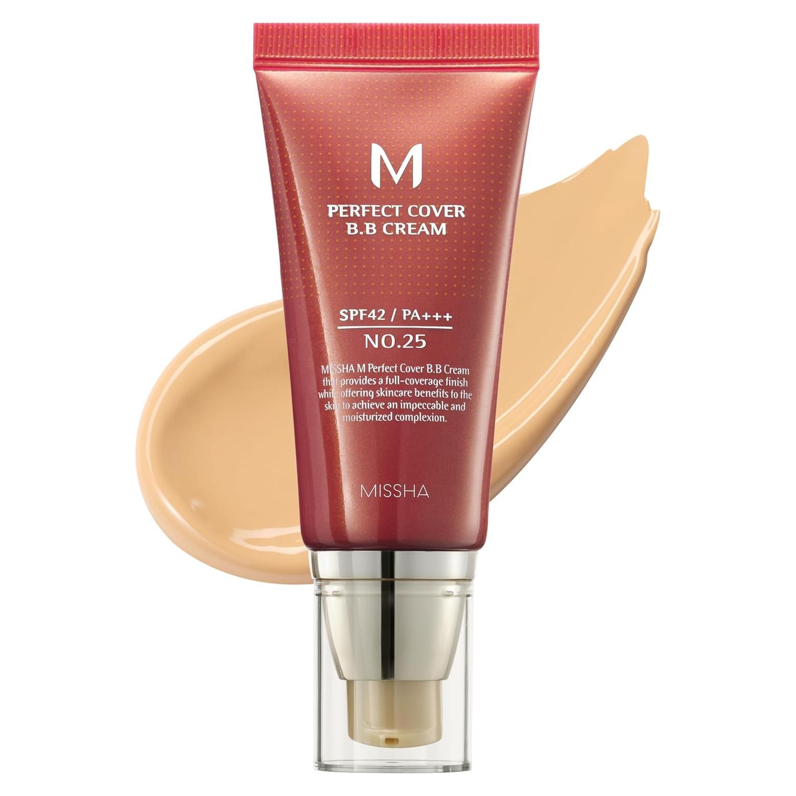 BB Cream Missha M Perfect Cover No.25 Beige Cálido 49.9 ml SPF 42