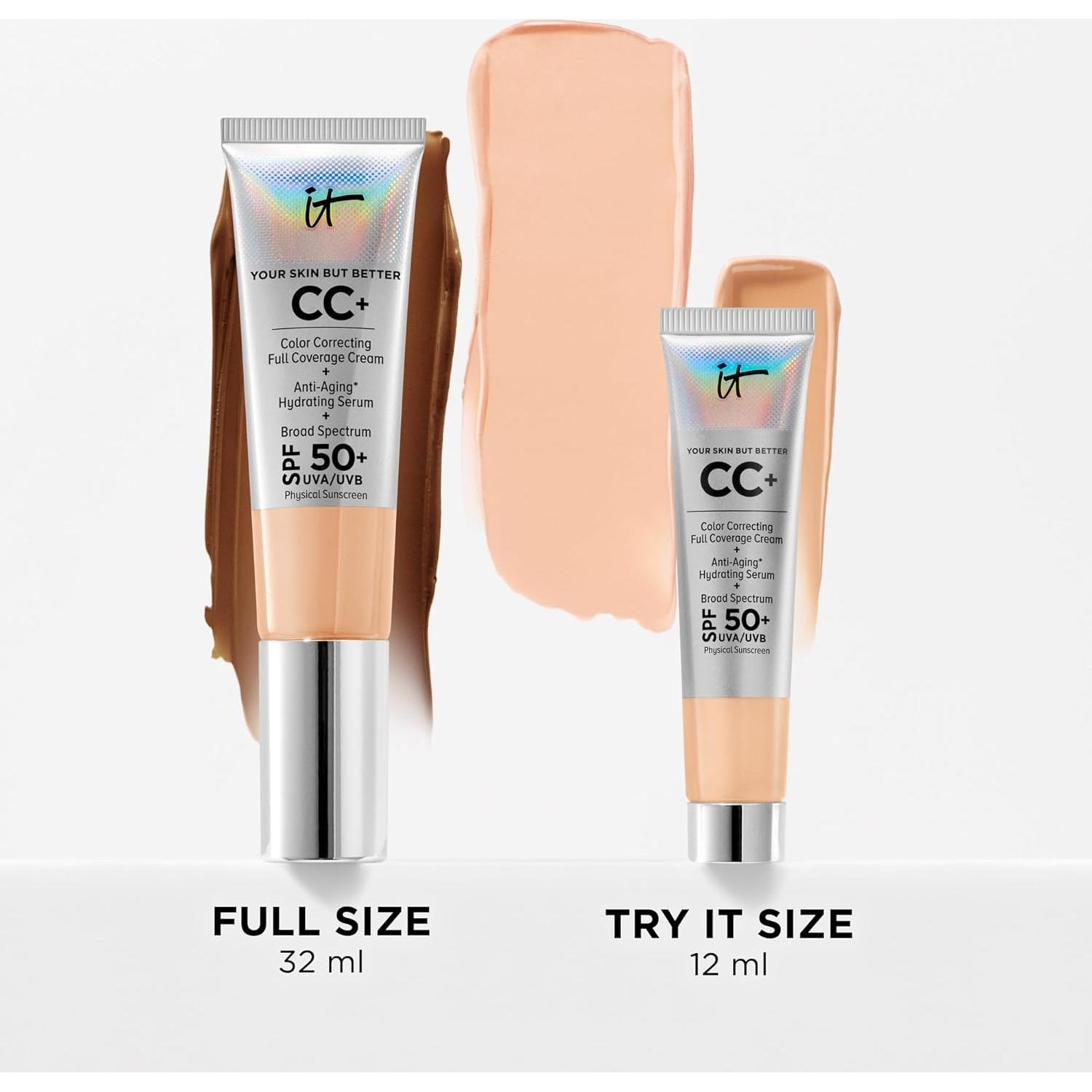 IT Cosmetics CC+ Crema Base Cobertura Completa SPF 50 31.9 ml