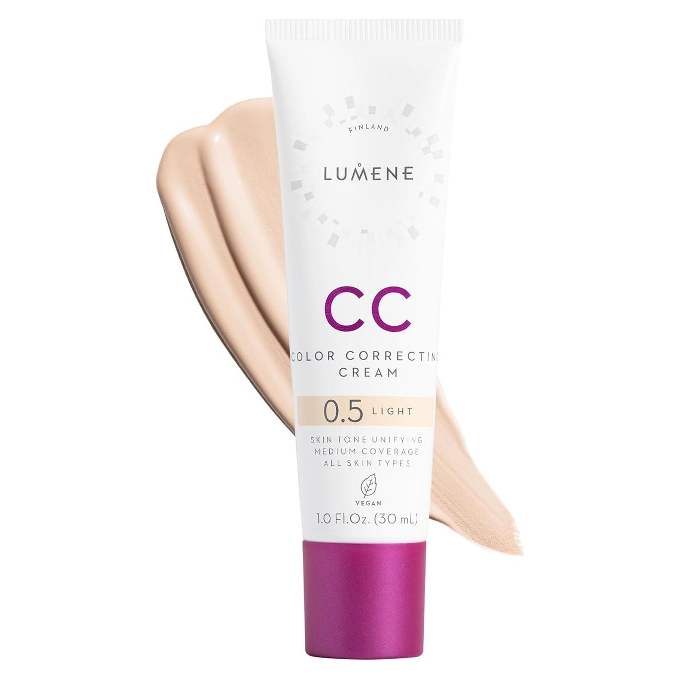 Lumene Crema CC Correctora de Color 29.57 ml - Hidratante Vegana