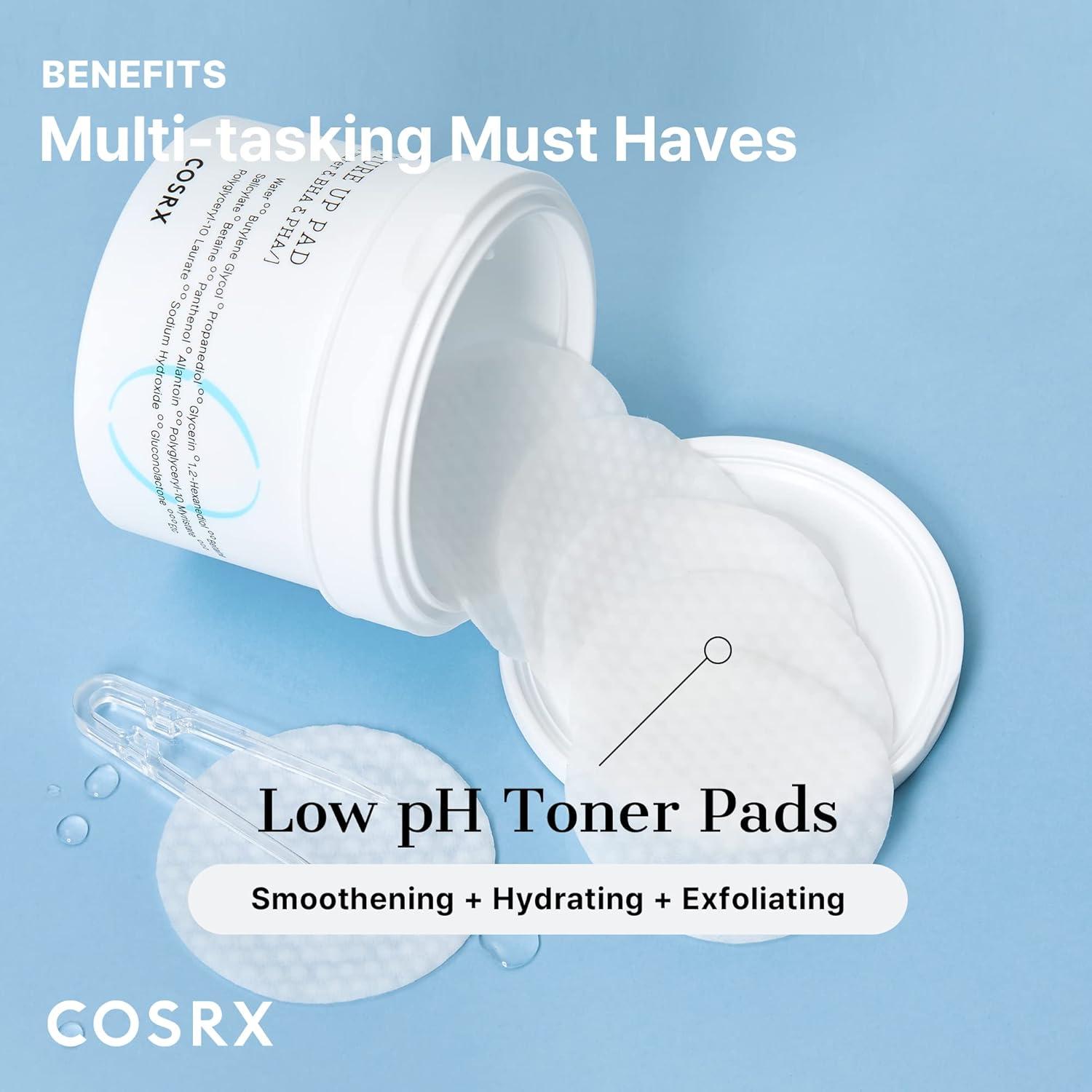 COSRX Pads de Toner Propolis 70 Hojas, Exfoliante BHA Suave