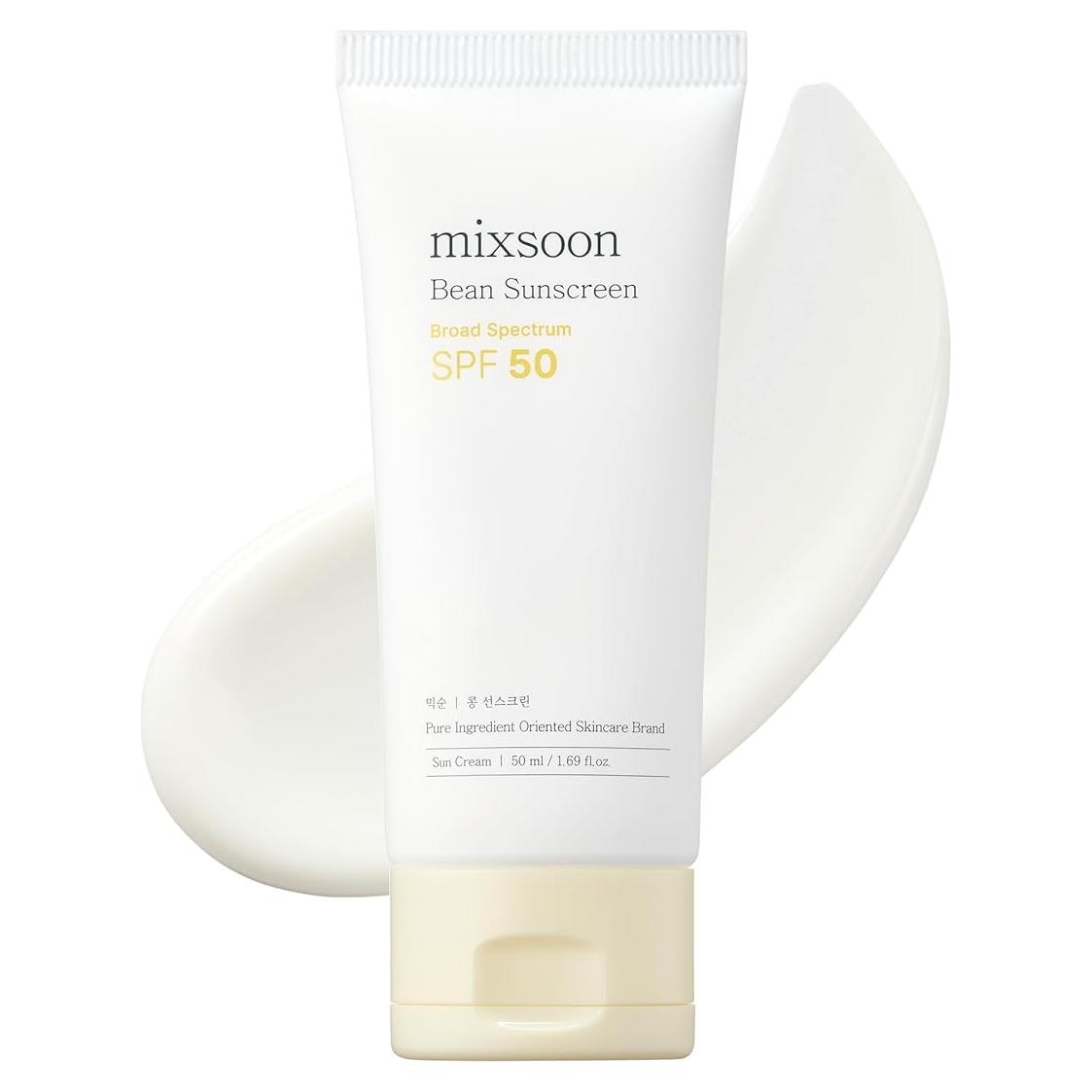 Protector Solar Mixsoon SPF 50 50ml Textura Ligera Coreano