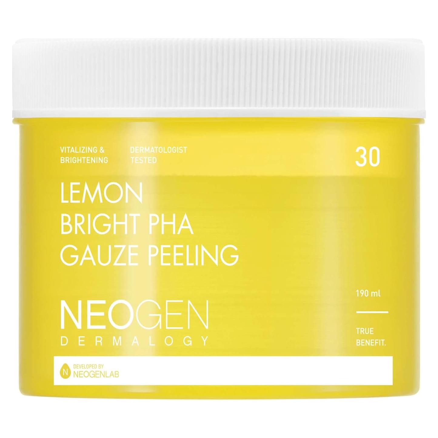 NEOGEN Almohadillas Exfoliantes PHA Limón 30 unidades Cuidado Piel
