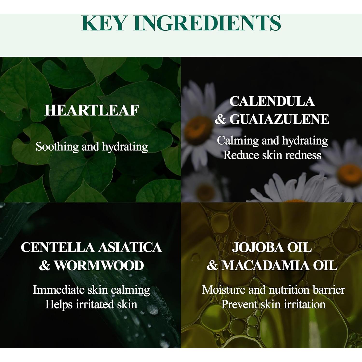 Crema Soothing Real Heartleaf Neogenlab 80g Hidratante