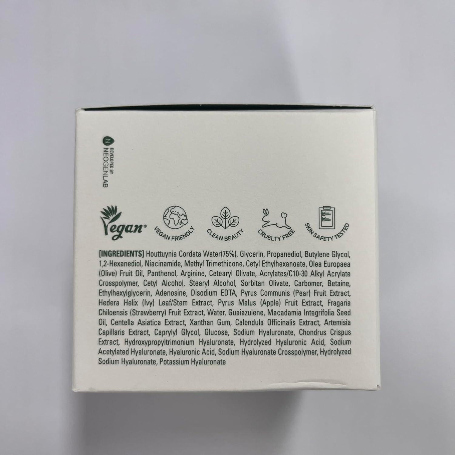 Crema Soothing Real Heartleaf Neogenlab 80g Hidratante