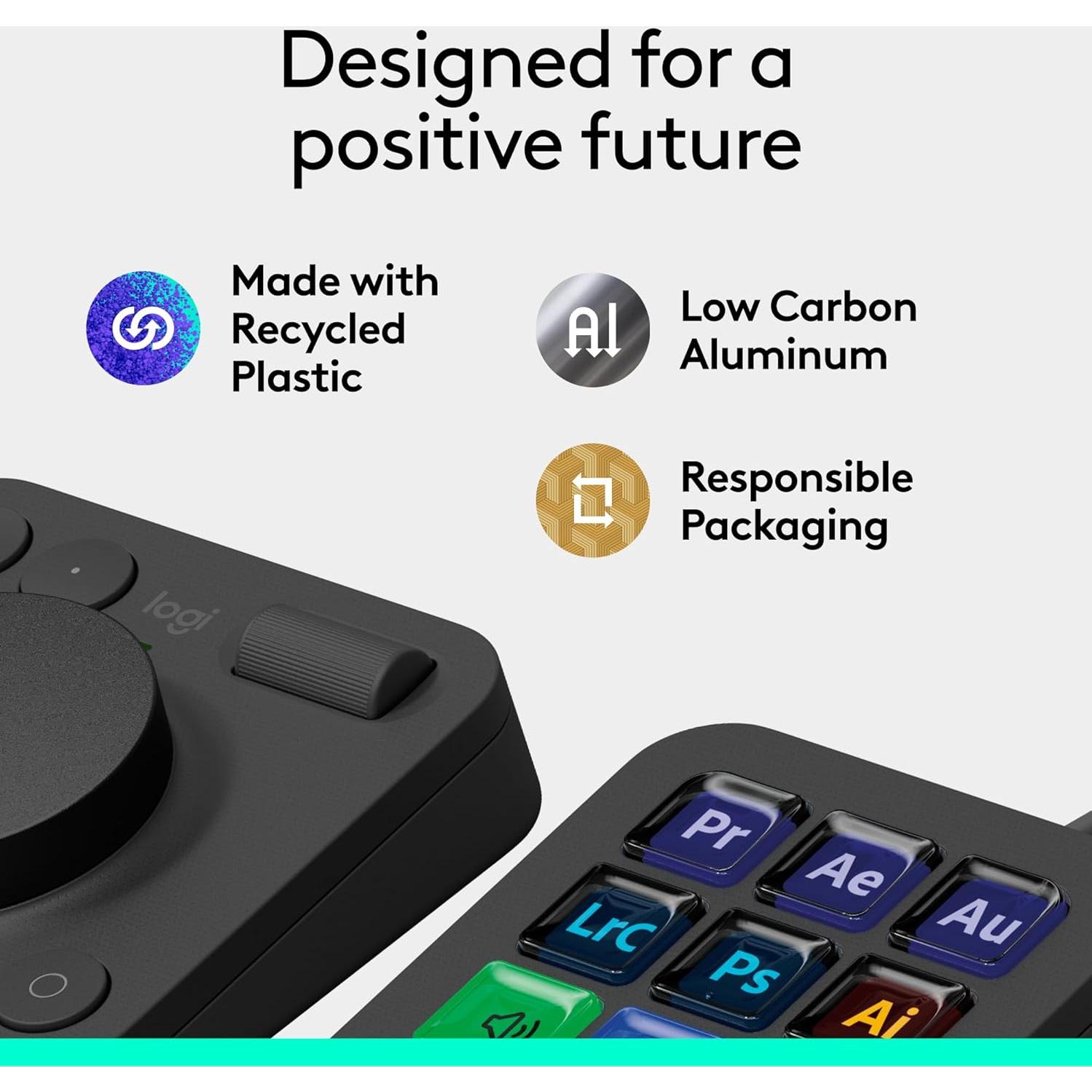 Consola Creativa Logitech MX - 9 Teclas LCD Personalizables