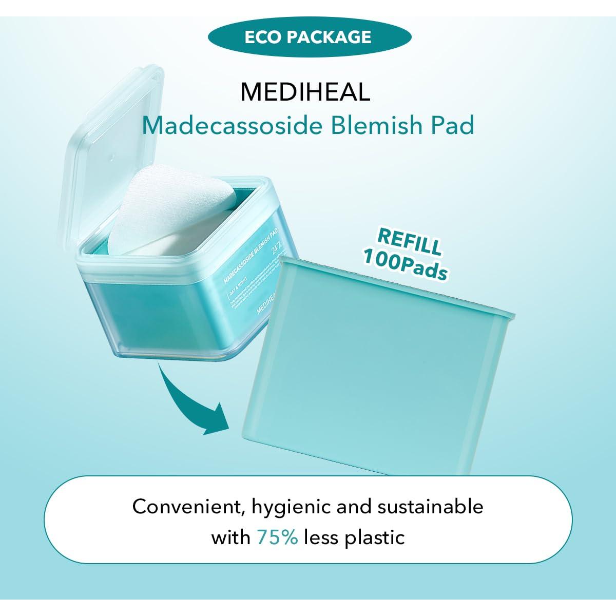 Almohadillas Cuidado Diario MEDIHEAL Madecassoside 1+1