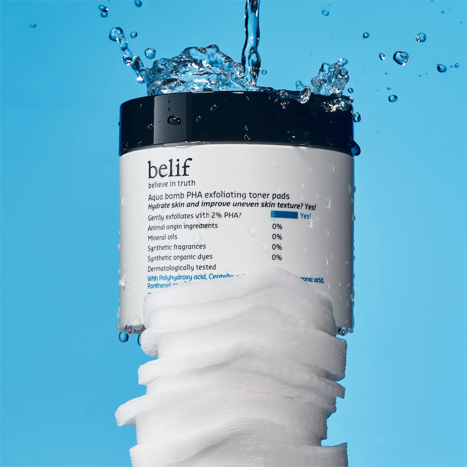 Almohadillas de Tónico belif PHA 2% - Hidratantes y Calmantes 70 Unidades