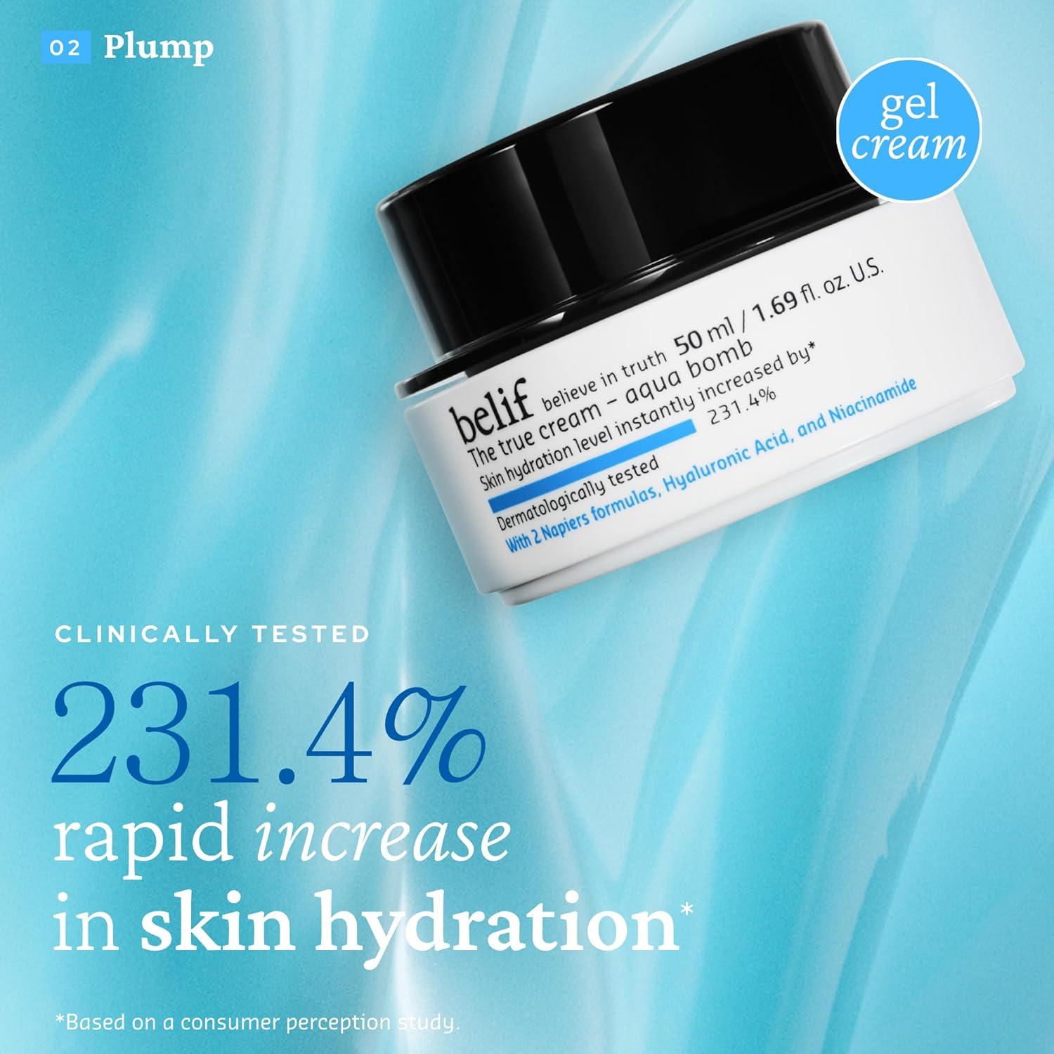 Set de Cuidado Facial belif Descubre Tu Brillo - Hidratante, Suero y Tónico